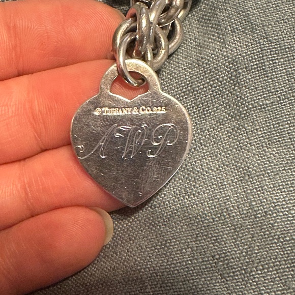 Return to Tiffany Heart Tag Silver Chain Necklace - Picture 4 of 5